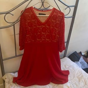 Red dress XXL